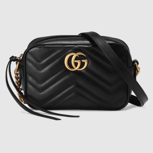 GG MARMONT MINI BLACK BAG