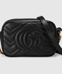 GG MARMONT MINI BLACK BAG