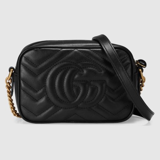 GG MARMONT MINI BLACK BAG