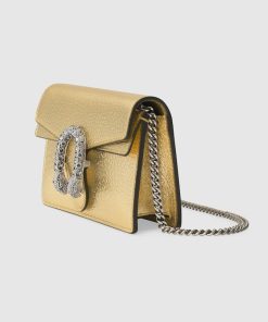 DIONYSUS SUPER MINI GOLD LAME BAG