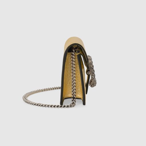 DIONYSUS SUPER MINI GOLD LAME BAG