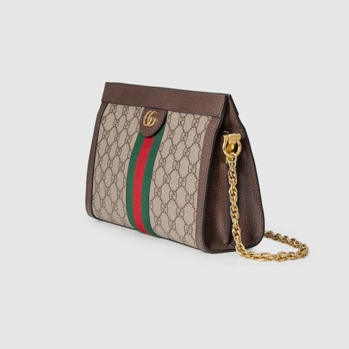 GUCCI OPHIDIA SMALL GG SUPREME SHOULDER BAG