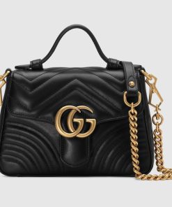 GG MARMONT MINI TOP HANDLE BAG