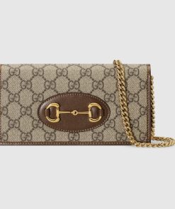 GUCCI HORSEBIT 1955 WALLET WITH CHAIN