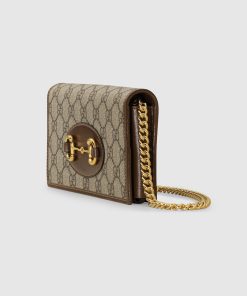 GUCCI HORSEBIT 1955 WALLET WITH CHAIN