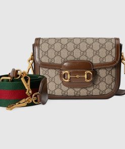 GUCCI HORSEBIT 1955 GG MINI SHOULDER BAG