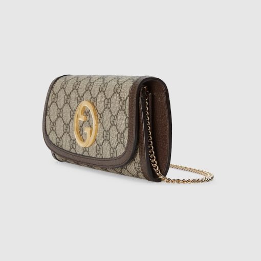 GUCCI BLONDIE CONTINENTAL CHAIN WALLET