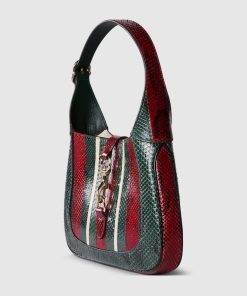 GUCCI JACKIE PYTHON SHOULDER BAG