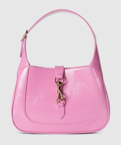 GUCCI JACKIE SMALL PINK SHOULDER BAG