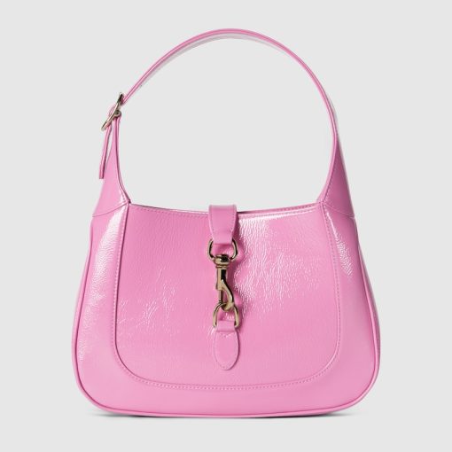 GUCCI JACKIE SMALL PINK SHOULDER BAG