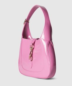 GUCCI JACKIE SMALL PINK SHOULDER BAG