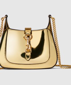 GUCCI JACKIE NOTTE MINI GOLD BAG