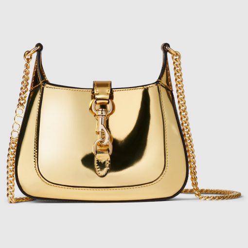 GUCCI JACKIE NOTTE MINI GOLD BAG