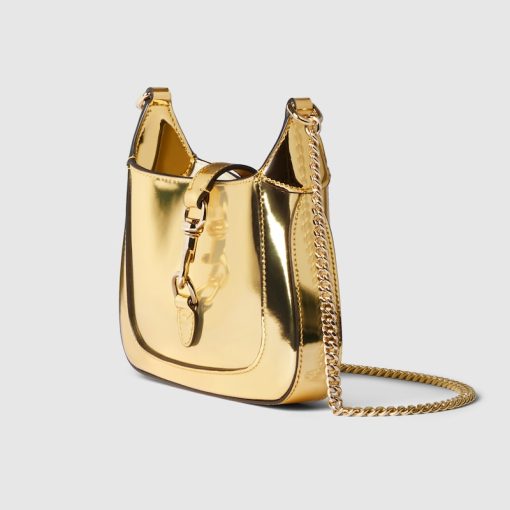 GUCCI JACKIE NOTTE MINI GOLD BAG