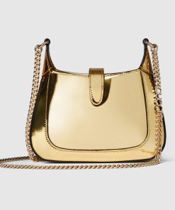 GUCCI JACKIE NOTTE MINI GOLD BAG