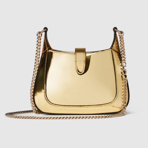 GUCCI JACKIE NOTTE MINI GOLD BAG