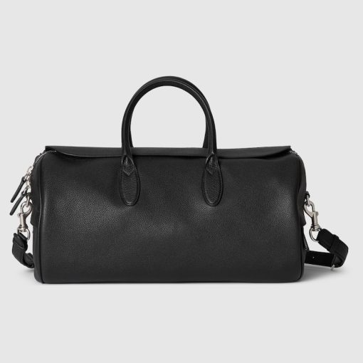 MEDIUM DUFFLE BLACK SOFT GRAINY