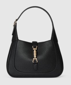 GUCCI JACKIE 1961 SMALL BLACK SHOULDER BAG