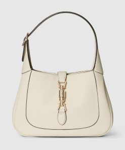 GUCCI JACKIE 1961 SMALL IVORY SHOULDER BAG