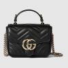 GG MARMONT MINI TOP HANDLE BAG