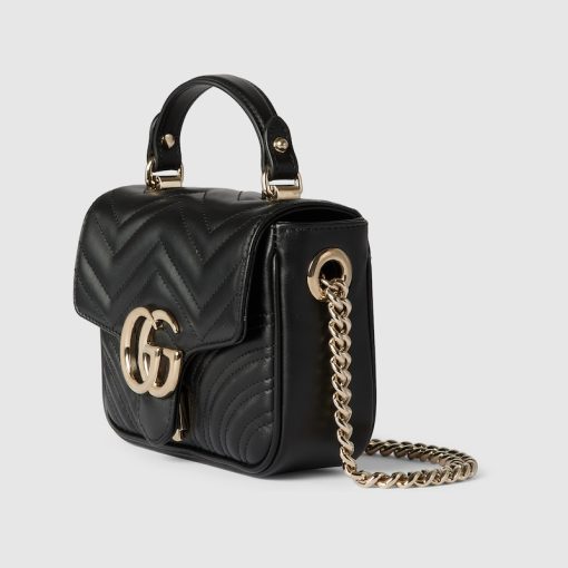 GG MARMONT MINI TOP HANDLE BAG