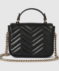 GG MARMONT MINI TOP HANDLE BAG