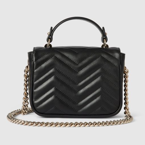 GG MARMONT MINI TOP HANDLE BAG