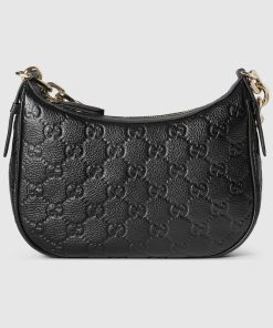 GG EMBLEM SMALL SHOULDER BAG