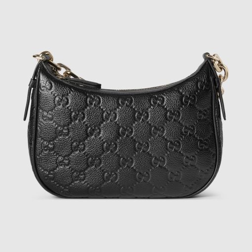 GG EMBLEM SMALL SHOULDER BAG