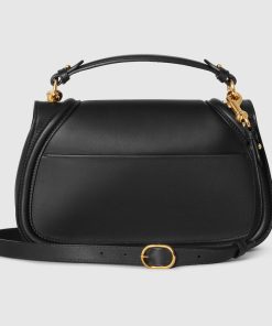 GUCCI BLONDIE MEDIUM TOP HANDLE BLACK BAG