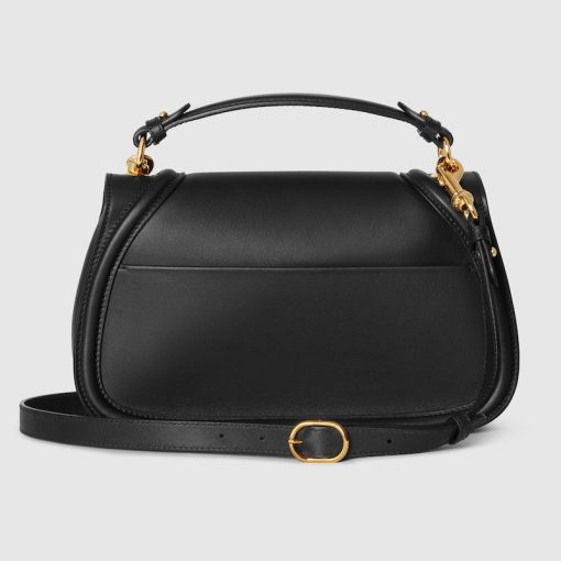 GUCCI BLONDIE MEDIUM TOP HANDLE BLACK BAG