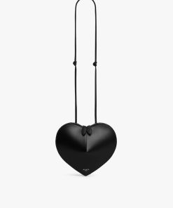 ALAIA BLACK HEART BAG IN CALFSKIN