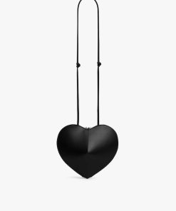 ALAIA BLACK HEART BAG IN CALFSKIN
